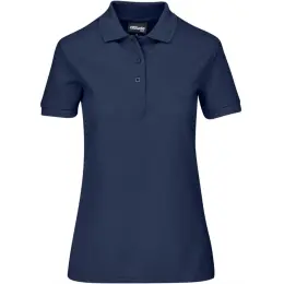 Ladies Exhibit Golf Shirt Navy
